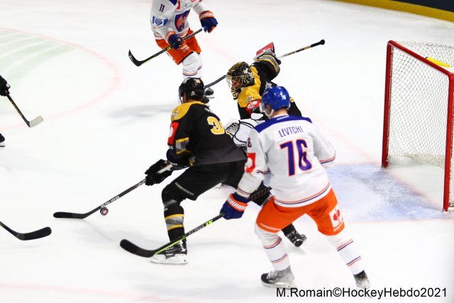 Photo hockey reportage CHL : Rouen, La fin d’un rêve.
