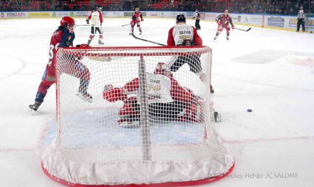 Photo hockey match Grenoble  - Chamonix  le 14/12/2021
