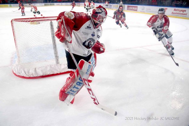 Photo hockey match Grenoble  - Chamonix  le 14/12/2021