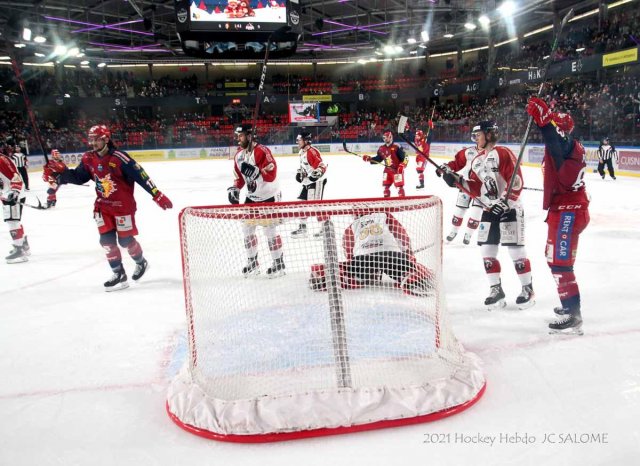 Photo hockey match Grenoble  - Chamonix  le 14/12/2021