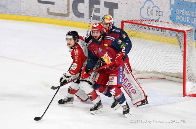 Photo hockey match Grenoble  - Chamonix  le 14/12/2021