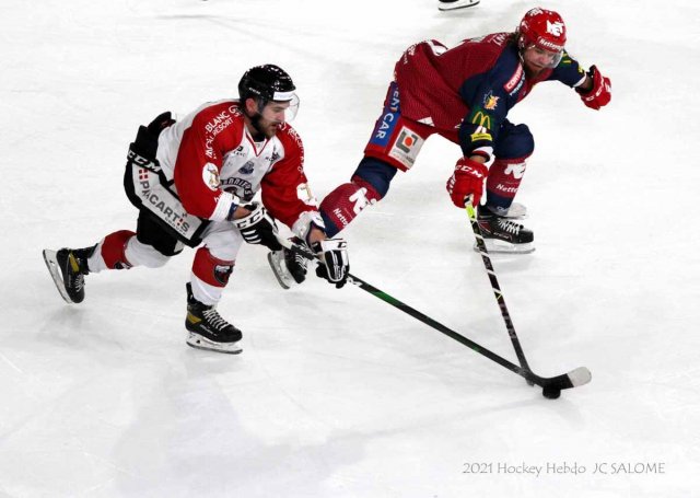 Photo hockey match Grenoble  - Chamonix  le 14/12/2021