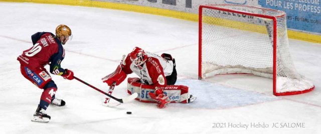 Photo hockey match Grenoble  - Chamonix  le 14/12/2021