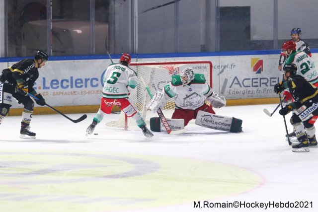 Photo hockey match Rouen - Anglet le 17/12/2021
