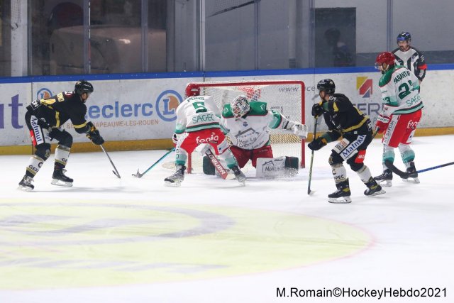 Photo hockey match Rouen - Anglet le 17/12/2021