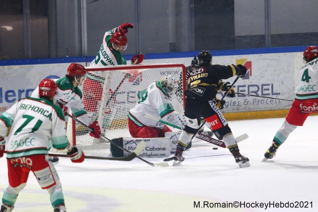 Photo hockey match Rouen - Anglet le 17/12/2021