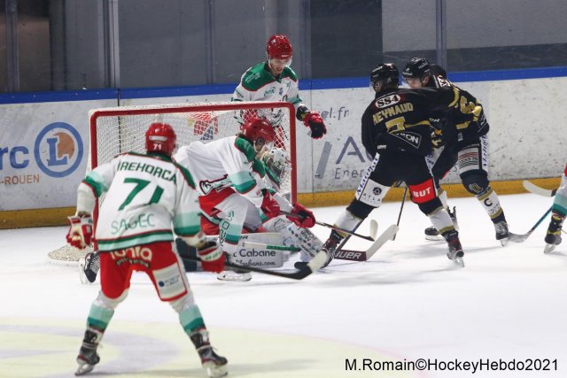 Photo hockey match Rouen - Anglet le 17/12/2021