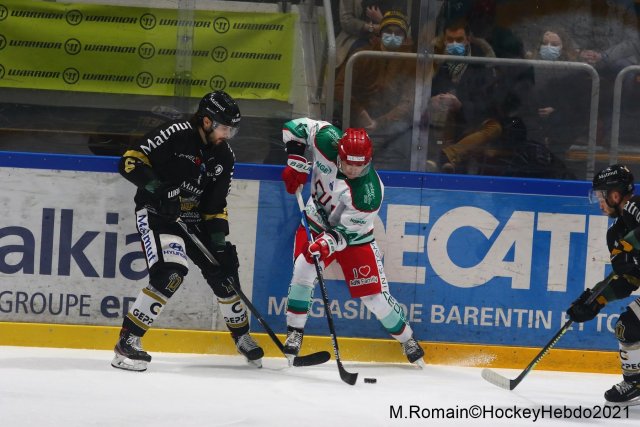 Photo hockey match Rouen - Anglet le 17/12/2021
