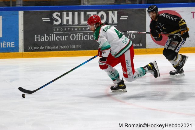 Photo hockey match Rouen - Anglet le 17/12/2021