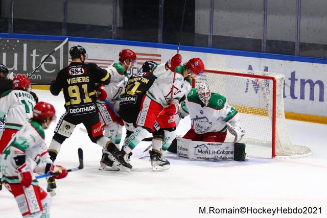 Photo hockey match Rouen - Anglet le 17/12/2021