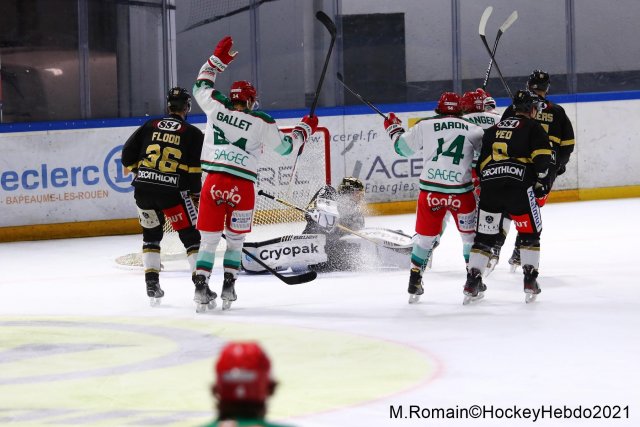 Photo hockey match Rouen - Anglet le 17/12/2021