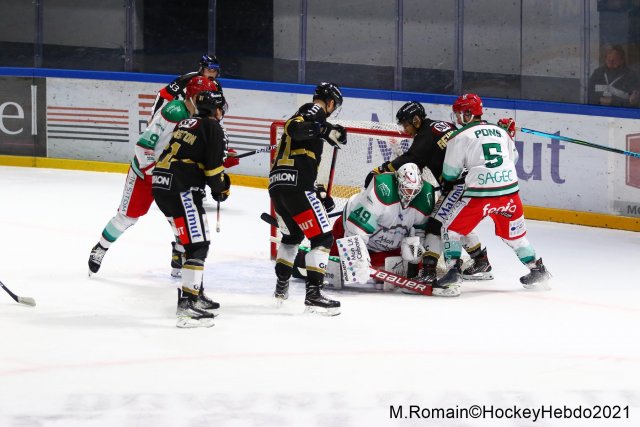Photo hockey match Rouen - Anglet le 17/12/2021