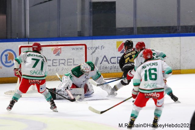 Photo hockey match Rouen - Anglet le 17/12/2021