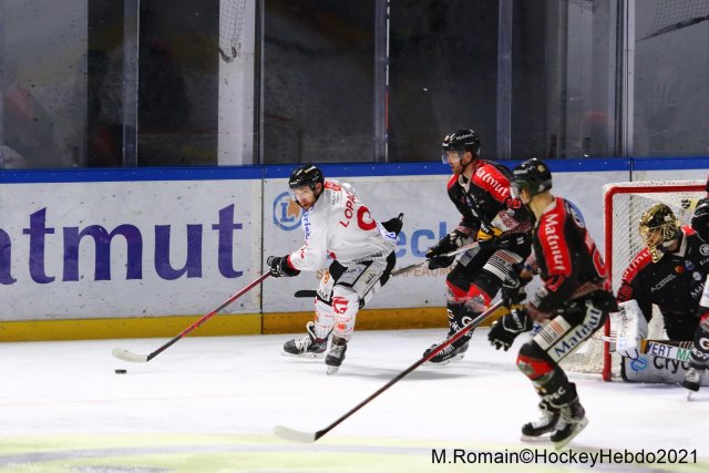 Photo hockey match Rouen - Amiens  le 22/12/2021
