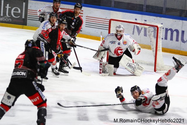 Photo hockey match Rouen - Amiens  le 22/12/2021