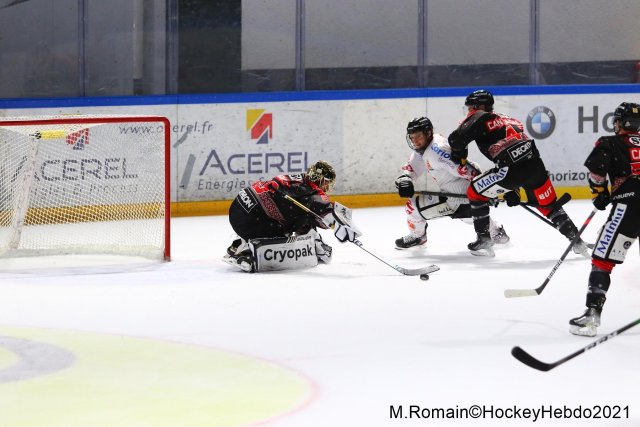 Photo hockey match Rouen - Amiens  le 22/12/2021