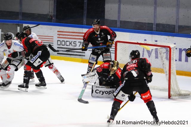 Photo hockey match Rouen - Amiens  le 22/12/2021