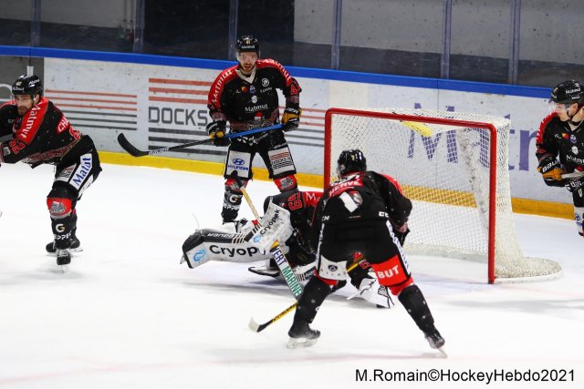 Photo hockey match Rouen - Amiens  le 22/12/2021