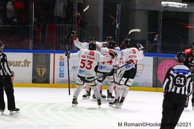Photo hockey match Rouen - Amiens  le 22/12/2021
