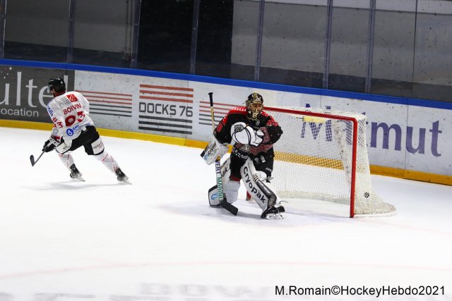 Photo hockey match Rouen - Amiens  le 22/12/2021