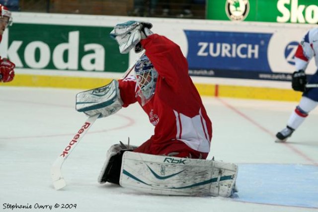 Photo hockey reportage CM09 - J-6 : Le Danemark en enfer, la Finlande au paradis