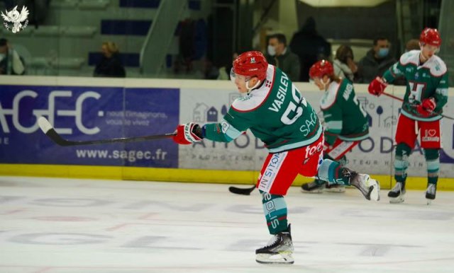 Photo hockey match Anglet - Angers  le 28/12/2021
