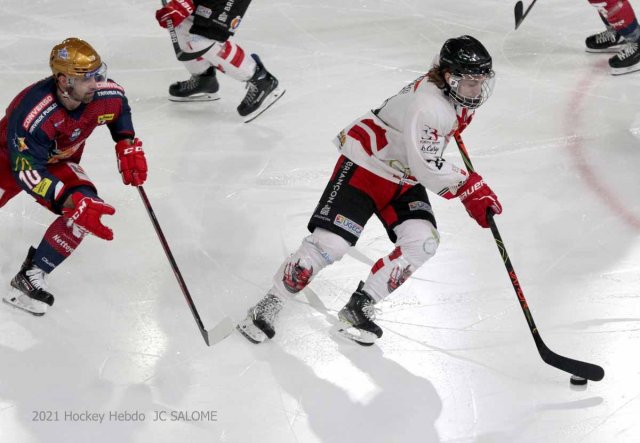 Photo hockey match Grenoble  - Briançon  le 30/12/2021