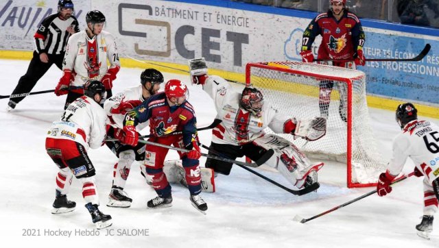 Photo hockey match Grenoble  - Briançon  le 30/12/2021