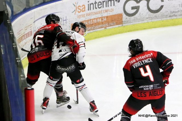 Photo hockey match Nice - Mulhouse le 30/12/2021