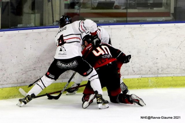 Photo hockey match Nice - Mulhouse le 30/12/2021