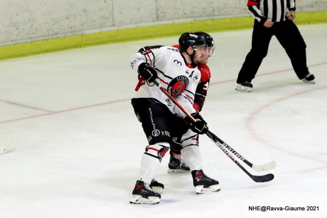 Photo hockey match Nice - Mulhouse le 30/12/2021