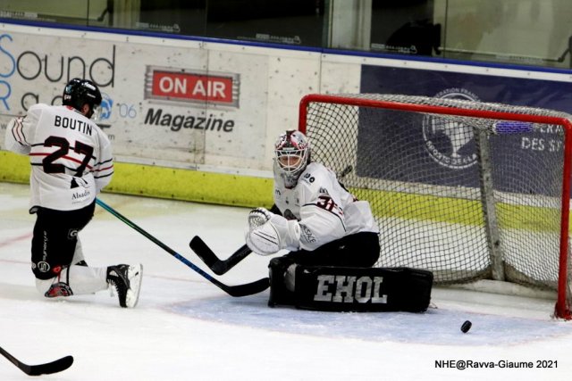 Photo hockey match Nice - Mulhouse le 30/12/2021