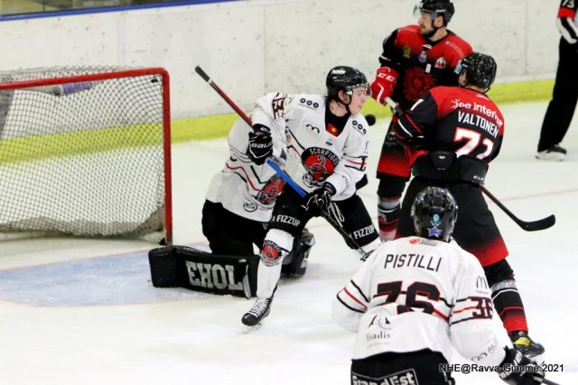 Photo hockey match Nice - Mulhouse le 30/12/2021