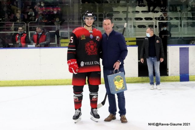 Photo hockey match Nice - Mulhouse le 30/12/2021