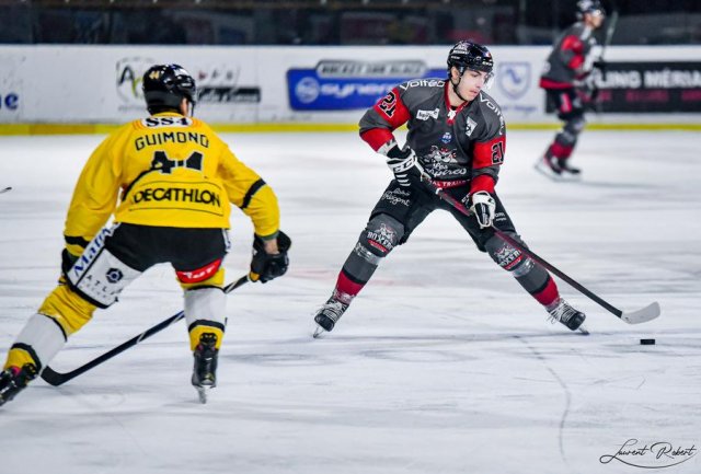 Photo hockey match Bordeaux - Rouen le 11/01/2022