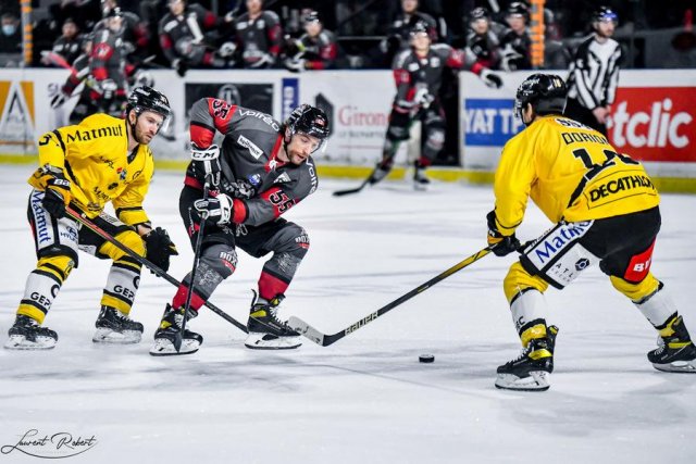 Photo hockey match Bordeaux - Rouen le 11/01/2022