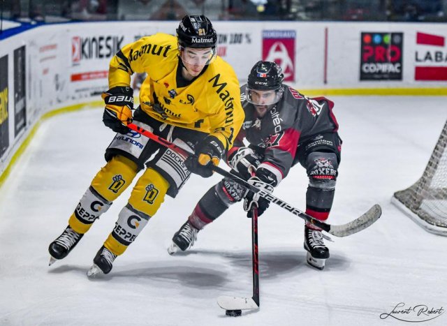 Photo hockey match Bordeaux - Rouen le 11/01/2022
