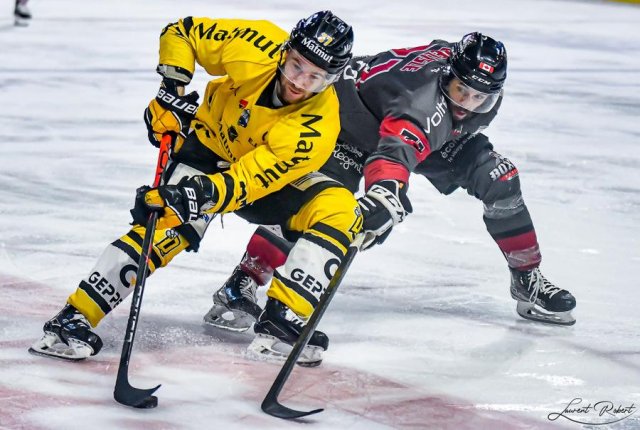 Photo hockey match Bordeaux - Rouen le 11/01/2022
