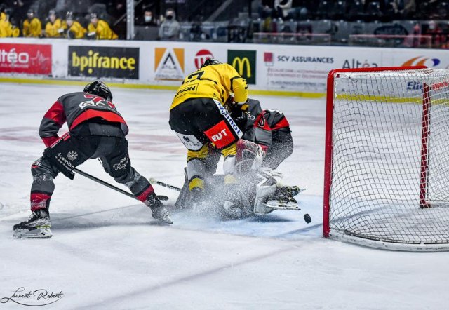 Photo hockey match Bordeaux - Rouen le 11/01/2022