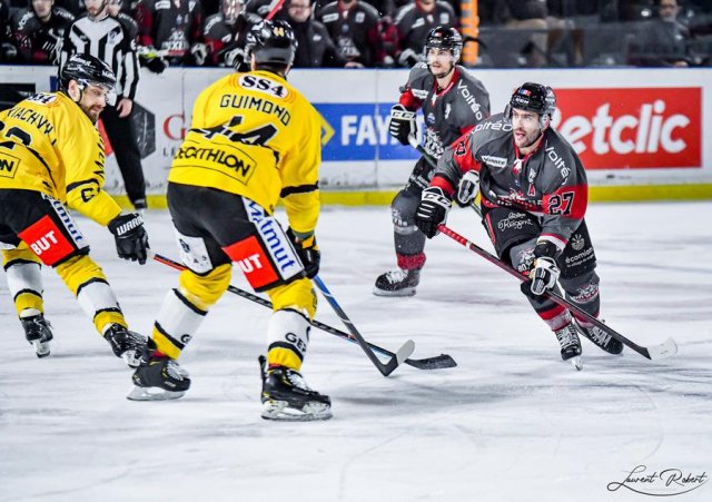 Photo hockey match Bordeaux - Rouen le 11/01/2022