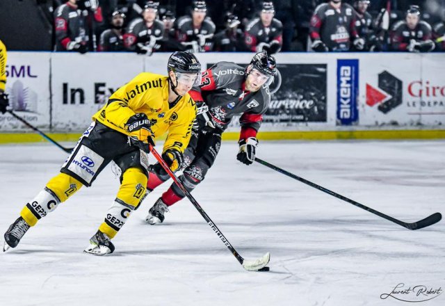 Photo hockey match Bordeaux - Rouen le 11/01/2022