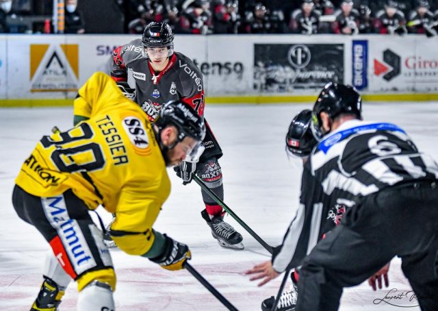 Photo hockey match Bordeaux - Rouen le 11/01/2022