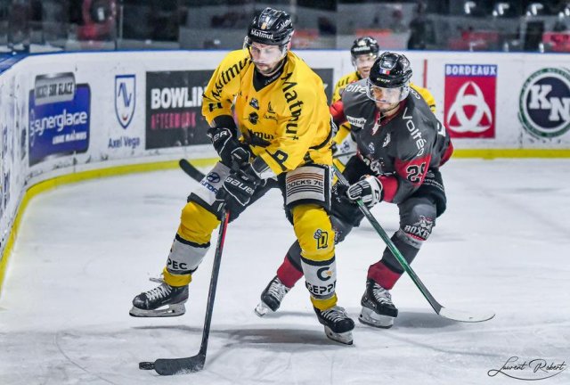 Photo hockey match Bordeaux - Rouen le 11/01/2022