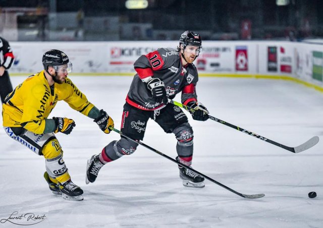 Photo hockey match Bordeaux - Rouen le 11/01/2022