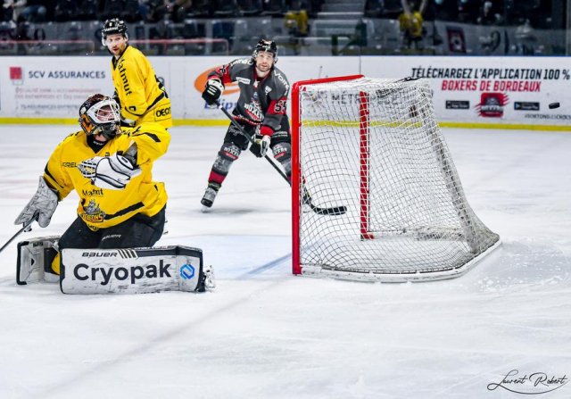 Photo hockey match Bordeaux - Rouen le 11/01/2022