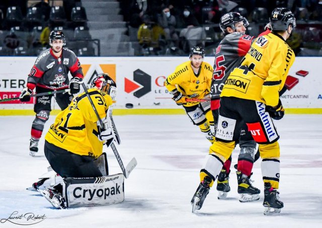 Photo hockey match Bordeaux - Rouen le 11/01/2022