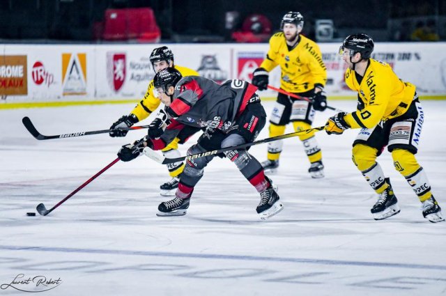 Photo hockey match Bordeaux - Rouen le 11/01/2022