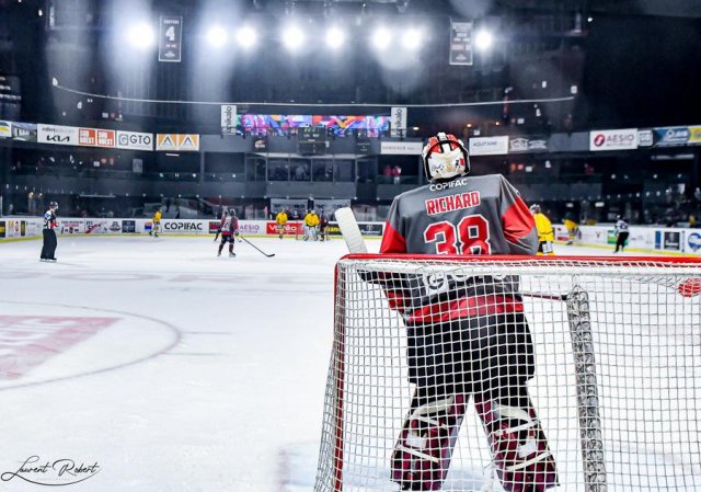 Photo hockey match Bordeaux - Rouen le 11/01/2022
