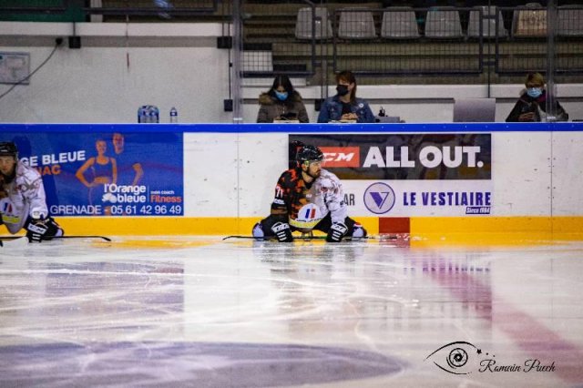 Photo hockey match Toulouse-Blagnac - Morzine-Avoriaz le 08/01/2022