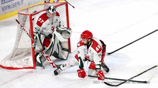 Photo hockey match Grenoble  - Cergy-Pontoise le 14/01/2022